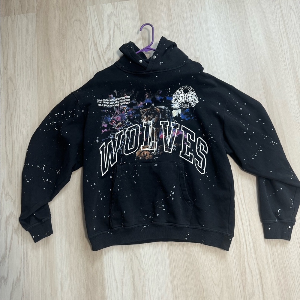 Darc Sport Wolves Splatter Hoodie